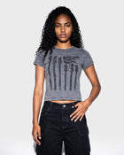 Headstock Cropped Tee