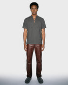 T-Shirt in Lino con Allacciatura