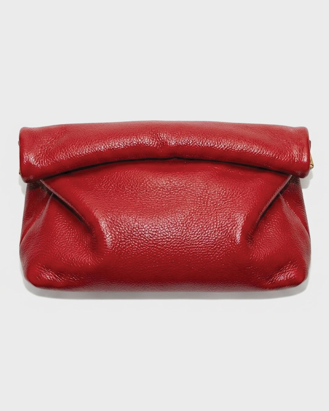 The Fold Leather Clutch