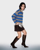 Yoko Cashmere Stripe Knit