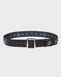 North Star Leather Belt