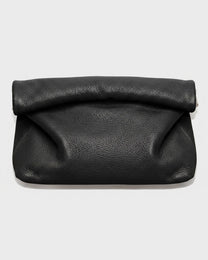 The Fold Leather Clutch