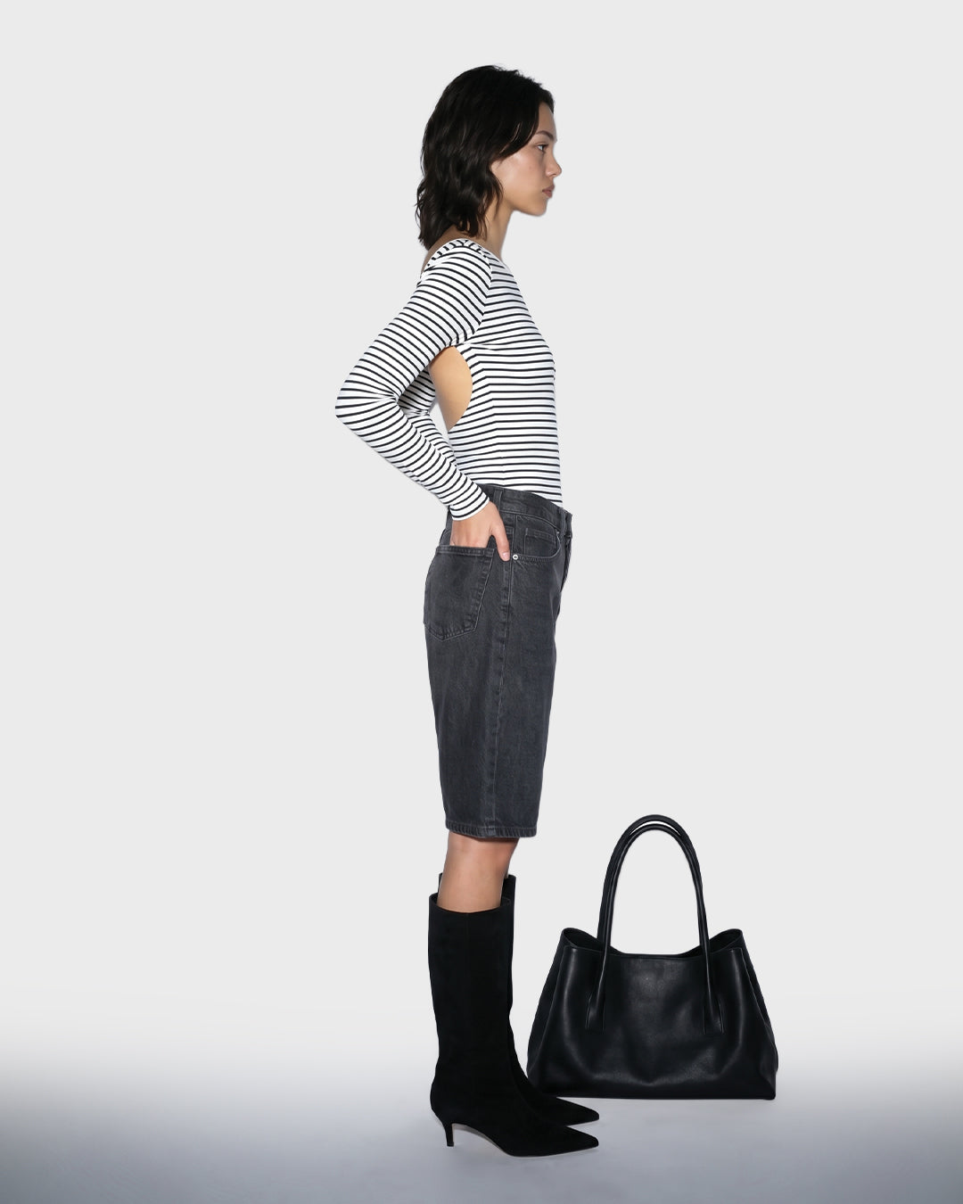 Backscoop Stripe T-shirt