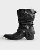 Studded Harness Boot
