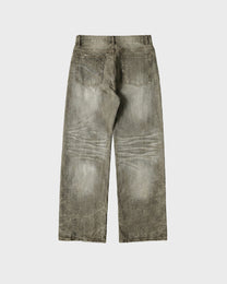 Olive Selvedge Denim Jeans