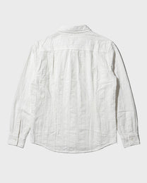 Slow White Jacquard Shirt