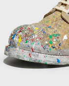 Splatter Suede Cap Toe Boot