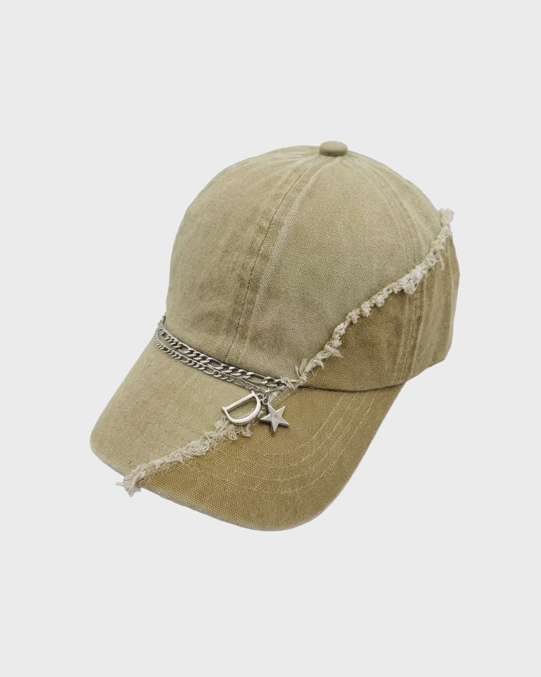 Cappello distressed a fette
