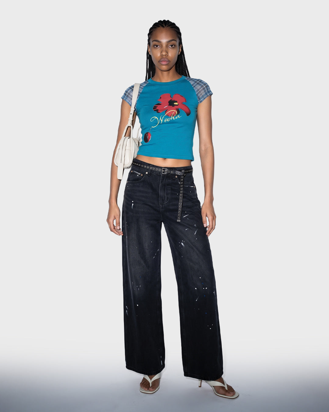 Grommet Line Belt
