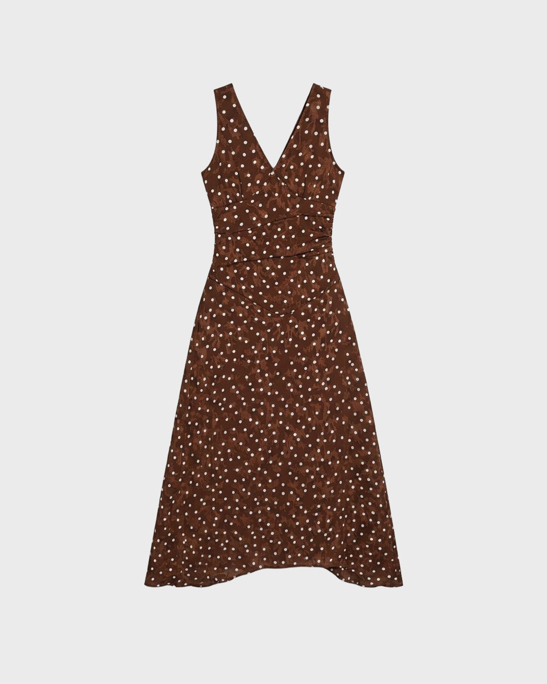 Jacquard Polka Dot Dress