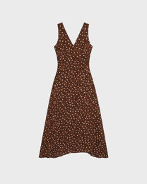 Jacquard Polka Dot Dress