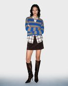 Yoko Cashmere Stripe Knit