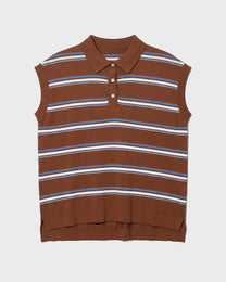 Knit Polo Vest