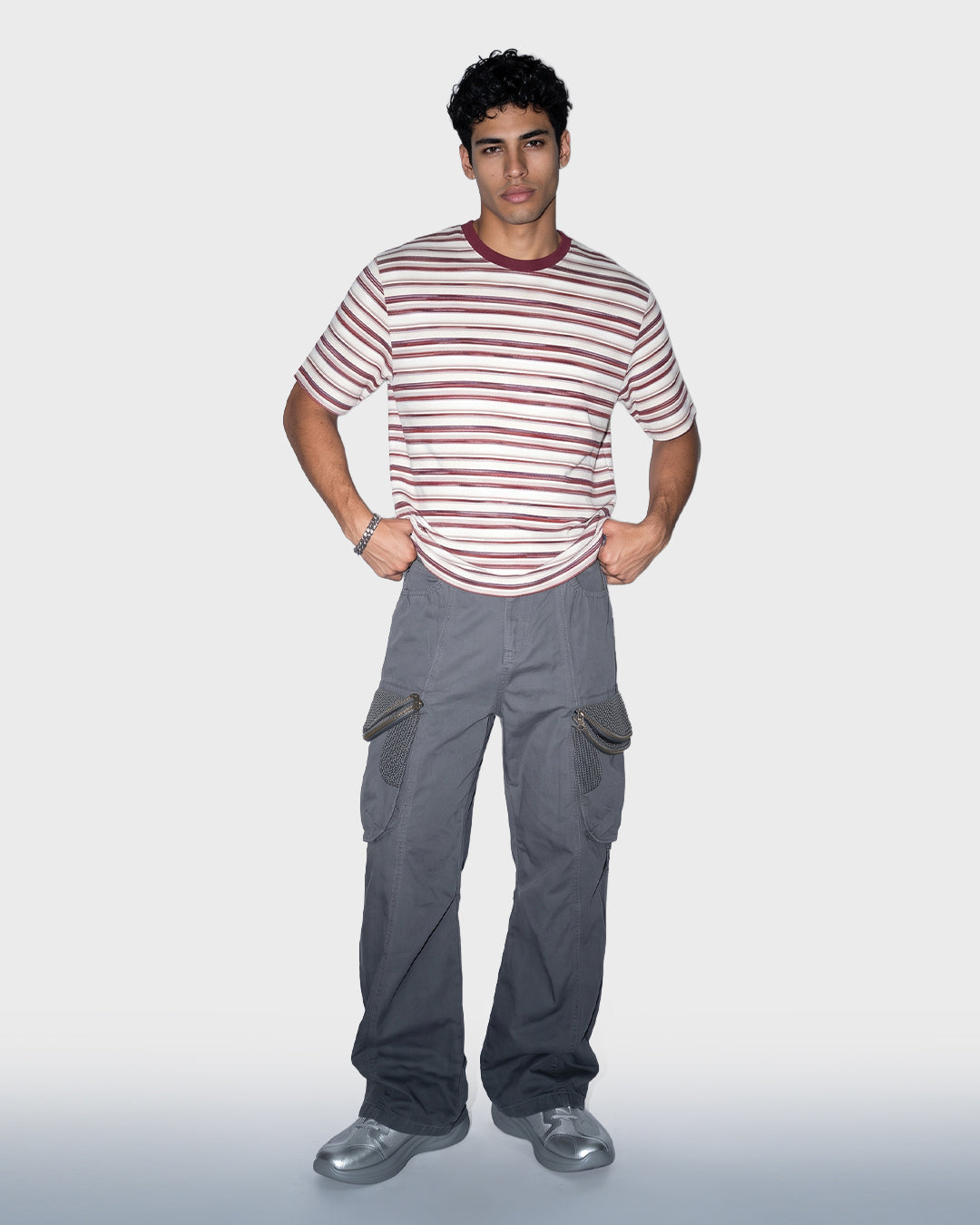 Tweed Pocket Cargo Pant