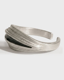 Silver Saturn Ring