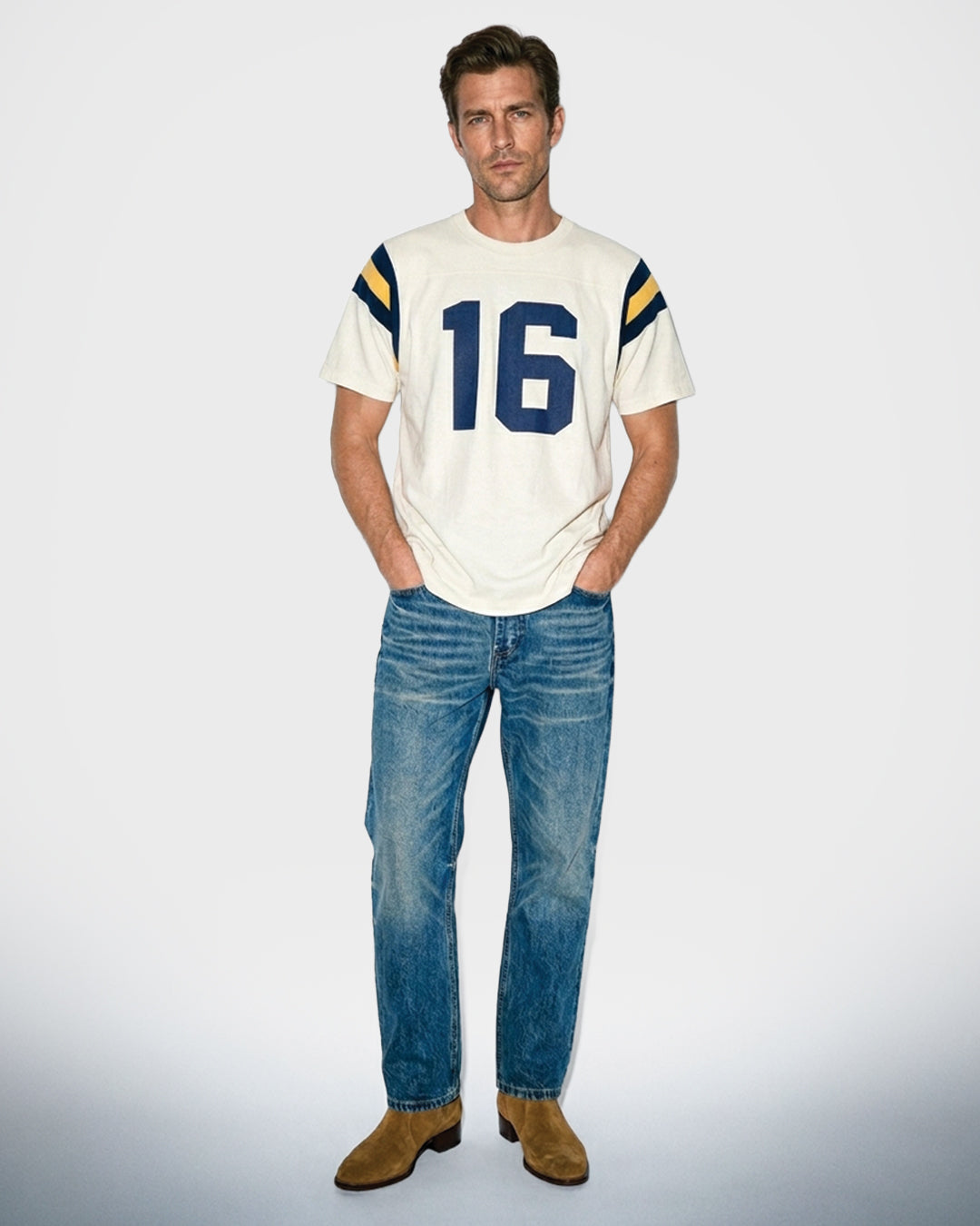Vaqueros Selvedge con Efecto "Sun Cast"