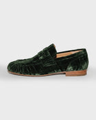 Silk Velvet Loafer
