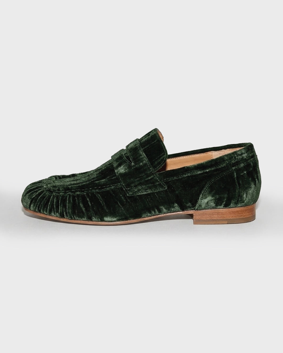 Silk Velvet Loafer