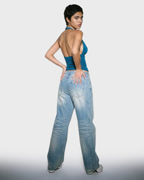 Ruched Halter Top