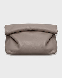 The Fold Leather Clutch