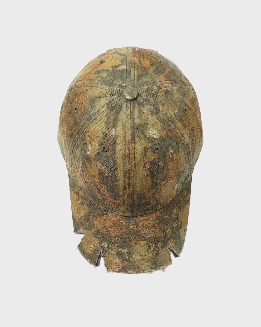 Cappello distressed a fette