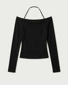 Double Neck Halter Top