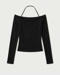 Double Neck Halter Top