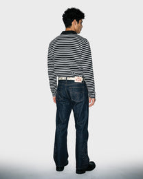 Slub Stripe Polo