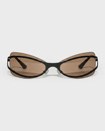 Traced Oval Sunglasses