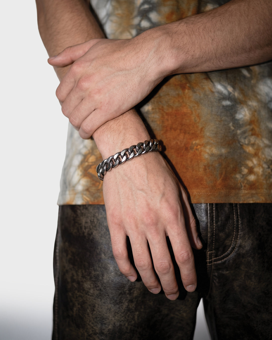 Titanium Curb Bracelet