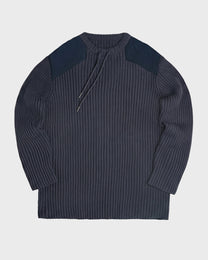 Pulled Rank Knit Pullover