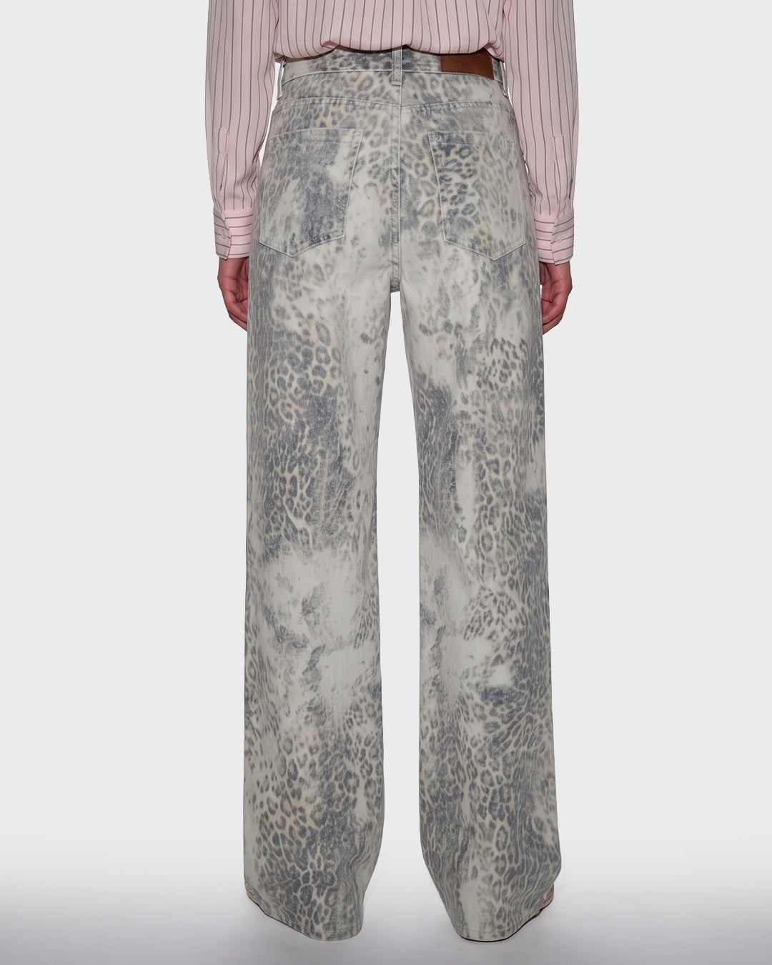 Pale Leopard Jean