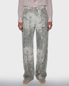 Pale Leopard Jean