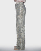 Pale Leopard Jean