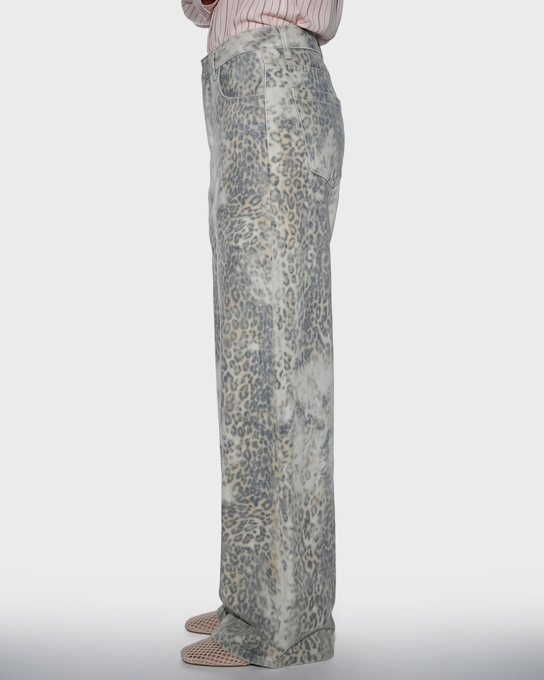 Pale Leopard Jean